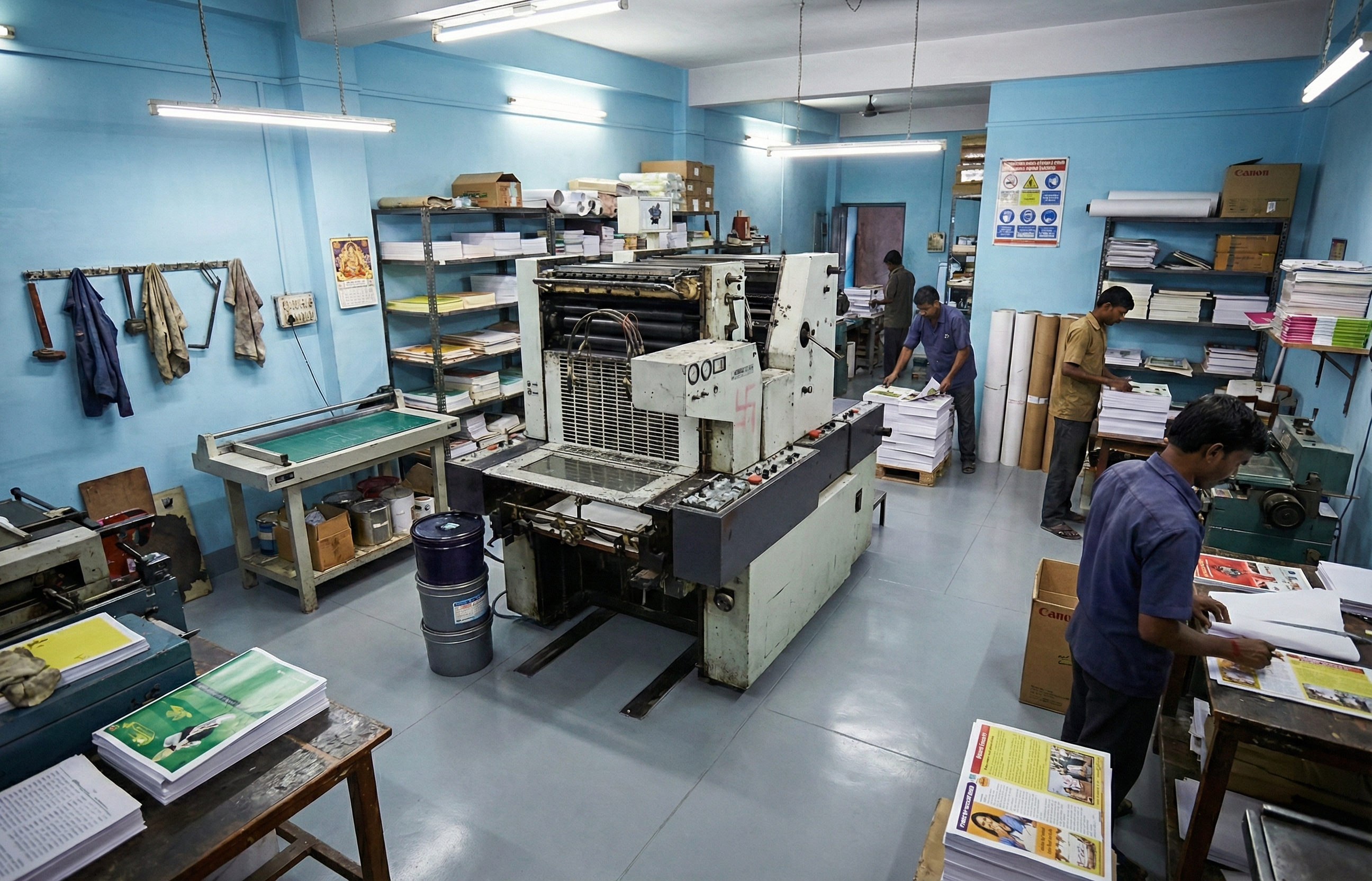 Complete Desktop Chhapakhana printing facility